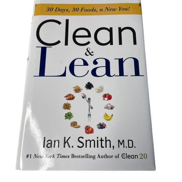 Clean and Lean Weight Loss Book Set Ian K Smith MD 2019 u Healthy Eating - Picture 2 of 10
